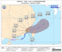 9号台风最新路径实时发布系统 卢碧减弱